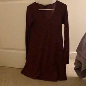 Maroon dress